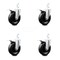 Service Caster 5 Inch Phenolic Wheel Swivel 3/4 Inch Square Stem Caster Set Total Lock Brake SCC-SQTTL20S514-PHS-34-4 - alternate 1